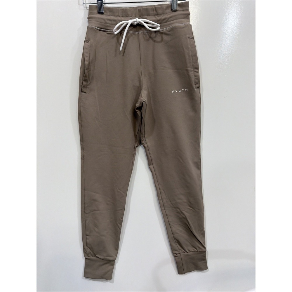 NVGTN Women's. Jogger Size Small Light Brown Active Wear Running Leisure